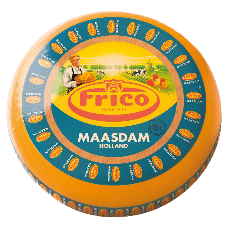 Queso Holandés, Maasdam Tierno, Frico.